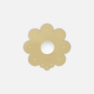 Uchwyt mosiężny PILLOW LACE 04 + ODETE 30 (M) WHITE