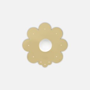 Uchwyt mosiężny PILLOW LACE 04 + ODETE 30 (M) WHITE