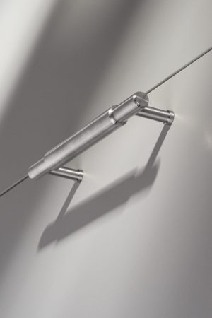Uchwyt podłużny INGRID SILVER 160 (M)