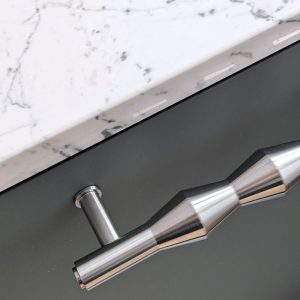 Uchwyt podłużny VILDE SILVER 160 (M)
