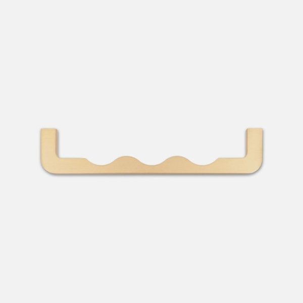 Uchwyt podłużny złoty ISA FLOUNCE GOLD 160 (M)