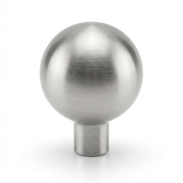 Gałka kulka CHROM / NIKIEL (Wykończenie: NIKIEL SZCZOTKOWANY; Średnica: ∅ 40 mm)