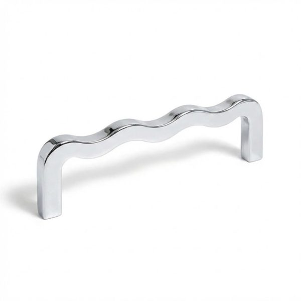 Uchwyt FALA nr 08 CHROM (DŁUGOŚĆ: Długość 129 mm, Rozstaw otworów 128 mm)
