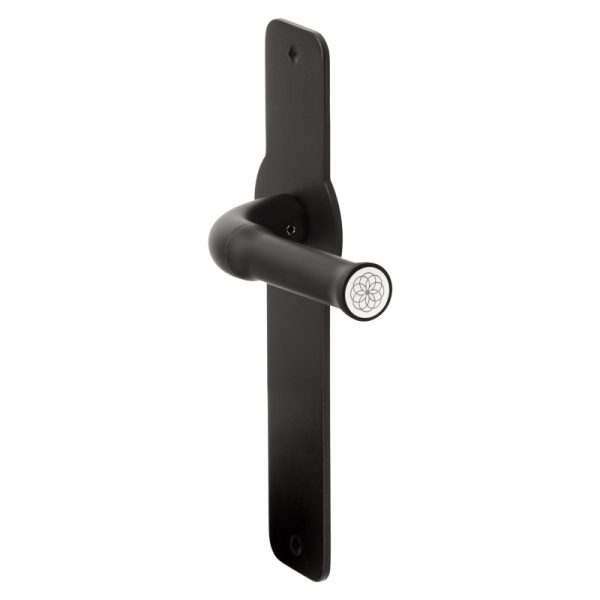 Klamka drzwiowa na szyldzie Formani TWO blind EV100P210SFC - Czarny mat