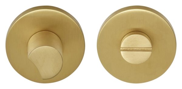 Zestaw WC Formani SQUARE WC DRWC53 - Złoty satynowy PVD