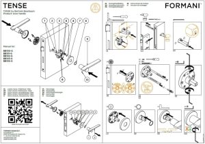 Klamka drzwiowa Formani TIMELESS BB101 - G - Czarny mat