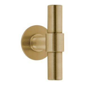 Gałka drzwiowa Formani ONE PBT100V - Złoty satynowy PVD