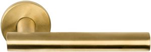 Klamka Formani BASICS LB7 - 19 - Złoty satynowy PVD