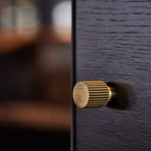 Gałka meblowa Helix Stripe 30 Antyczny Brąz