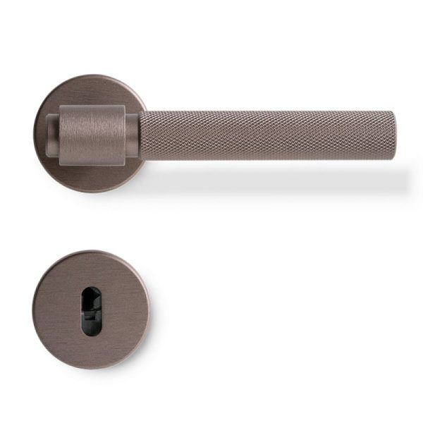 Klamka do drzwi Helix 200 Metalowa Ciemny Brąz