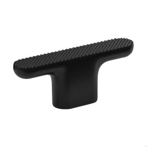 Gałka meblowa T – Bar Vibe Grip Metalowa Czarna Matowa
