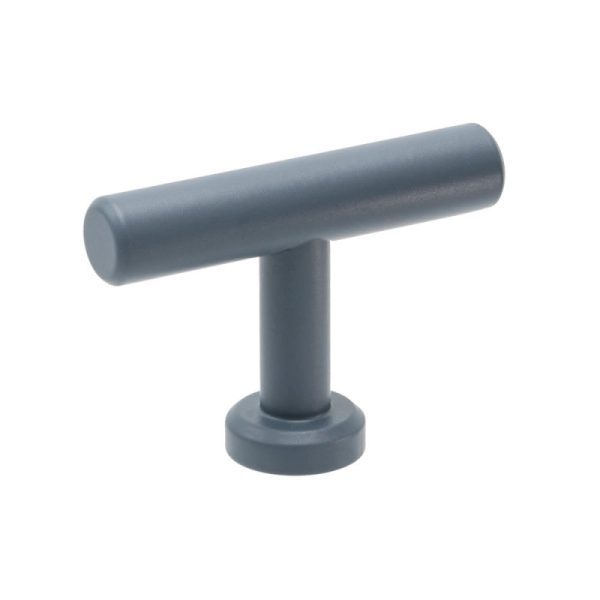 Gałka meblowa T - Bar Viva Stalowa Storm Blue