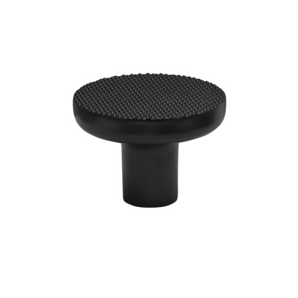 Gałka meblowa Vibe Grip 38 Metalowa Czarna Matowa