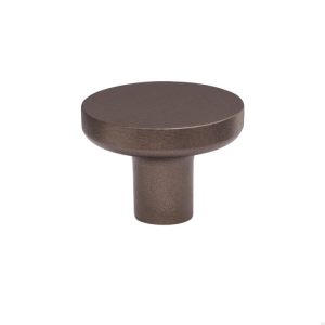 Gałka meblowa Vibe Plain 38 Metalowa Ciemna Brązowa