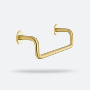 AVA BRASS uchwyt meblowy podłużny mosiężny nielakierowany