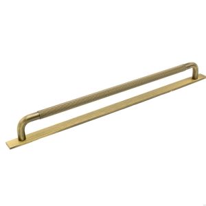 Klamka do drzwi Helix Stripe 200 Metalowa Czarna Standard Skandynawski