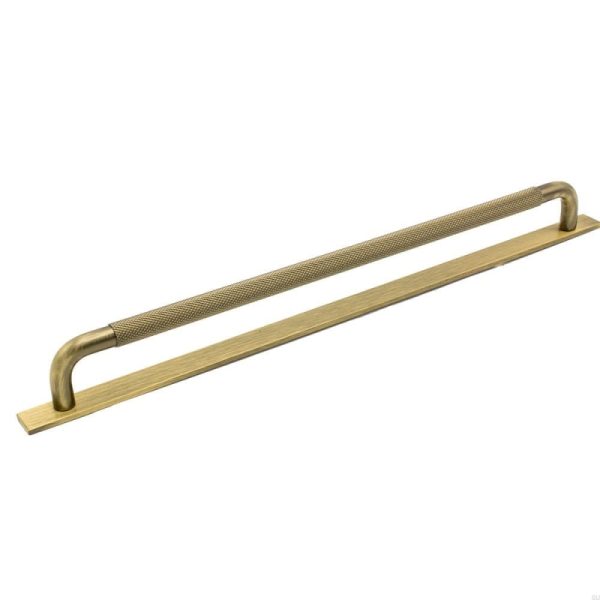 Klamka do drzwi Helix Stripe 200 Metalowa Czarna Standard Skandynawski