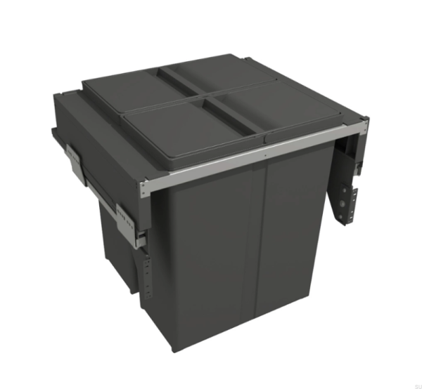 Kosz do recyklingu Wide 600 Ciemnoszary