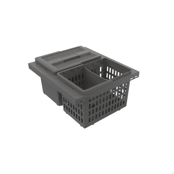Pojemnik do recyklingu Cube Basic Low Eco 400 Ciemnoszary