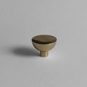 Gałka mosiężna LUNA M BRASS POLISHED