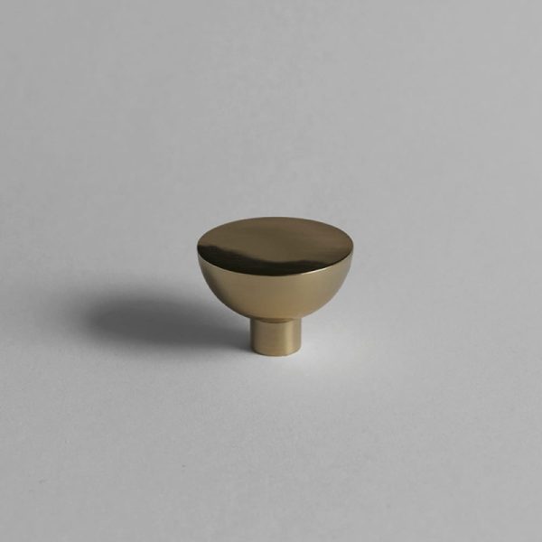 Gałka mosiężna LUNA M BRASS POLISHED