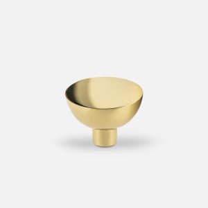 Gałka mosiężna LUNA M BRASS POLISHED