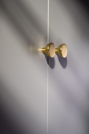 Gałka mosiężna LUNA M BRASS POLISHED