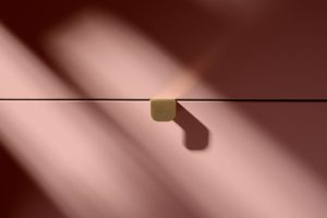 EDIT S uchwyt meblowy krawędziowy mosiężny szczotkowany nielakierowany