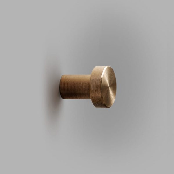 Mosiężny wieszak ścienny NENA SW BRASS