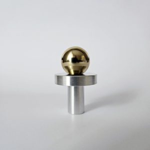 POLA SILVER - GOLD uchwyt jednopunktowy stal inox, lakierowany