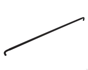 Uchwyt meblowy podłużny Helix 608 Aluminiowy Czarny Mat