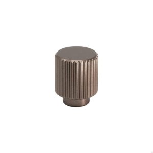 Gałka meblowa Helix Stripe Aluminiowa Ciemny Brąz