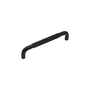 Uchwyt meblowy podłużny Helix Stripe 128 Aluminiowy Czarny