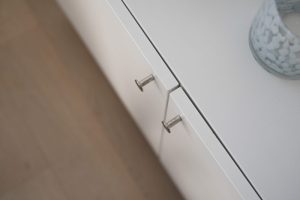 Gałka meblowa Sture 18 Mosiężna Niklowana Polerowana