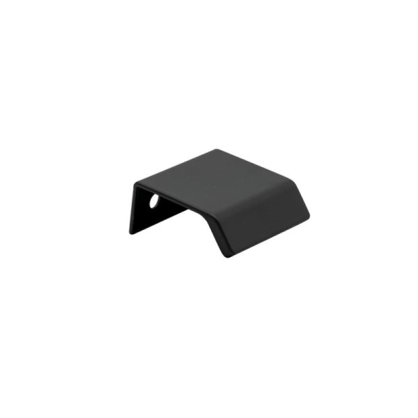 Uchwyt meblowy krawędziowy Side 40 Aluminiowy Czarny Mat