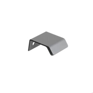 Uchwyt meblowy krawędziowy Side 40 Aluminiowy Grafitowy