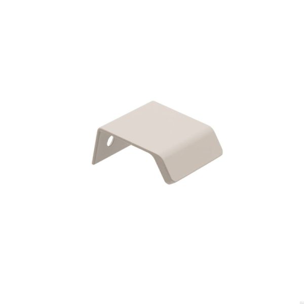 Uchwyt meblowy krawędziowy Side 40 Aluminiowy Szary