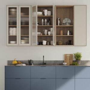 Uchwyt meblowy krawędziowy Side 160 Aluminiowy Storm Blue