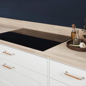 Uchwyt meblowy podłużny 1353 96 Nikiel Polerowany Naturalna Skóra
