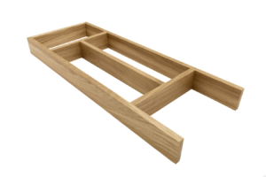 Wkład na sztućce Robur 473x178 Drewniany