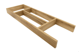 Wkład na sztućce Robur 523x178 Drewniany