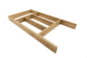 Wkład na sztućce Robur 523x278 Drewniany