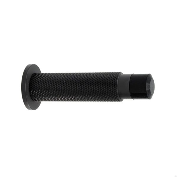 Stopka Stoper do drzwi naścienny Dexter Aluminiowy Czarny Matowy