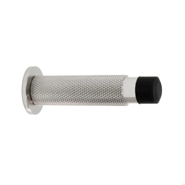 Stopka Stoper do drzwi naścienny Dexter Aluminiowy Srebrny