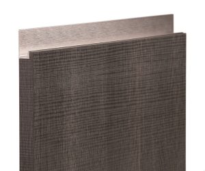 Uchwyt meblowy krawędziowy Jey 597 Aluminiowy Srebrny