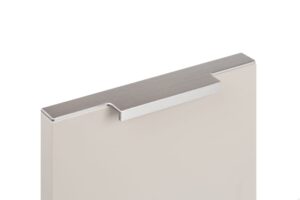 Uchwyt meblowy krawędziowy Linear 197 Aluminiowy Srebrny