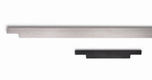 Uchwyt meblowy krawędziowy Linear 247 Aluminiowy Srebrny