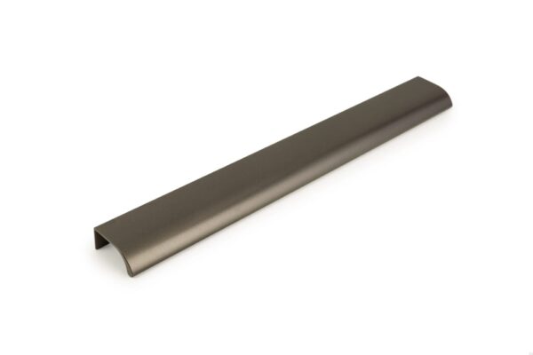 Uchwyt meblowy krawędziowy Ona 1056 Metaliczny Srebrny