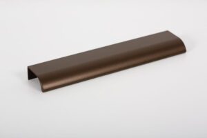 Uchwyt meblowy krawędziowy Ona 1440 Aluminiowy Brązowy