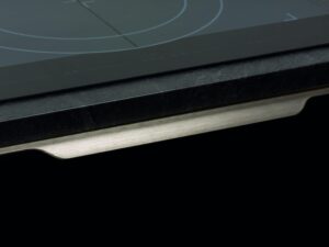 Uchwyt meblowy krawędziowy Vector 0434 1197 Aluminiowy Srebrny Szczotkowany